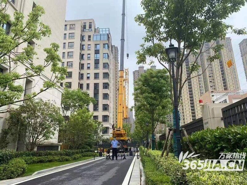 合肥包河区一小区楼顶现“硬气”违建 城管出动“百米长臂”一举拆除